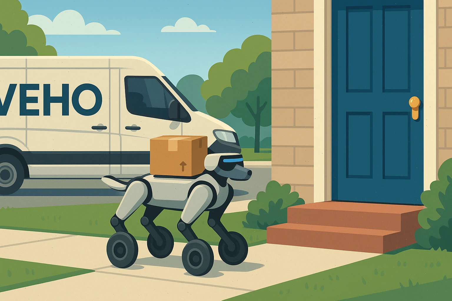 Rivr’s Dog-Like Robots Tackle the Last 100 Yards of Delivery in Austin
